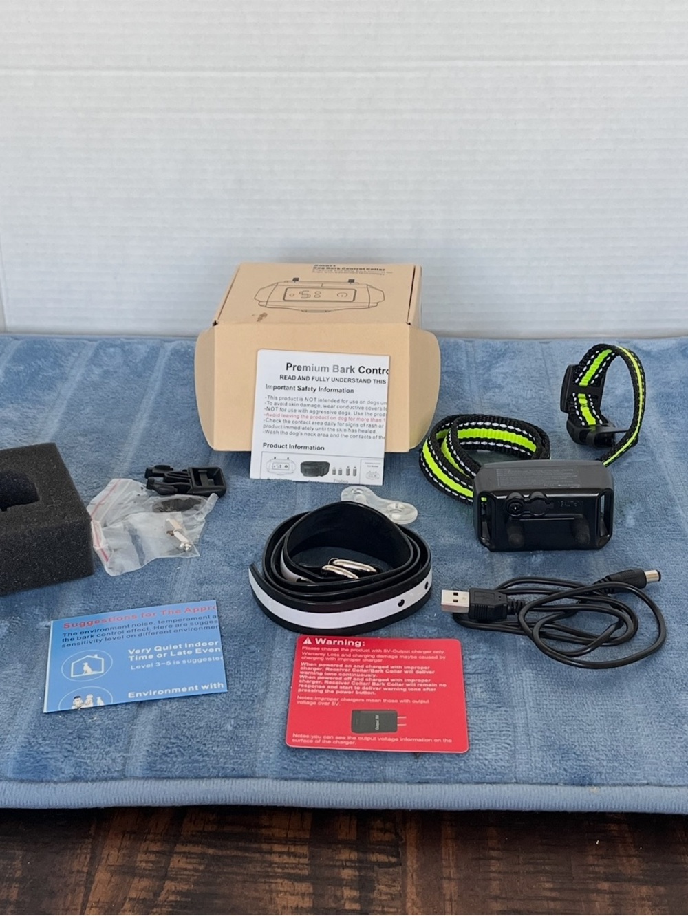 Smart Brand: Dog Bark Control Collar - NEW Open Box